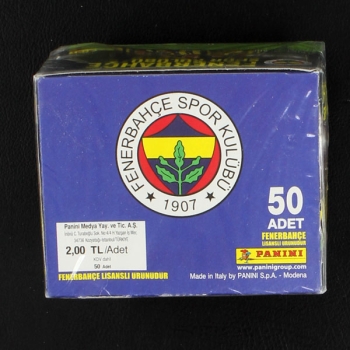 Fenerbahce 2015 Panini Box mit 50 Sticker Tüten