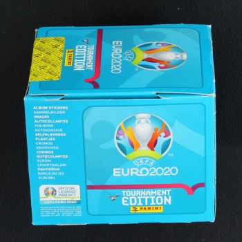 Euro 2020 Tournament Panini Sticker Box Versione Belgio