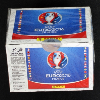 Euro 2016 Panini box with 100 bags - Version Slovenja