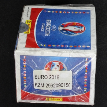 Euro 2016 Panini Box mit 100 Tüten - Version Slovenja