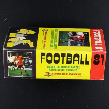 Football 81 Panini Sticker Box