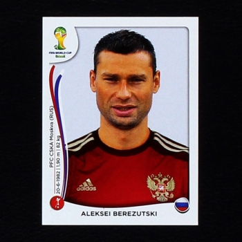 Brasil 2014 Nr. 606 Panini Sticker Aleksei Berezutski