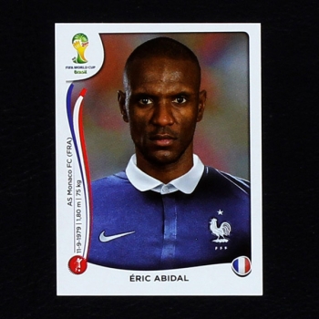 Brasil 2014 Nr. 382 Panini Sticker Abidal