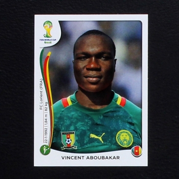 Brasil 2014 Nr. 103 Panini Sticker Vincent Aboubakar