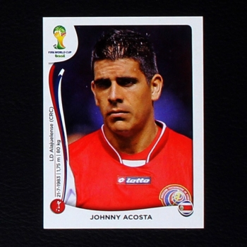 Brasil 2014 Nr. 285 Panini Sticker Johnny Acosta