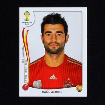 Brasil 2014 Nr. 113 Panini Sticker Raul Albiol