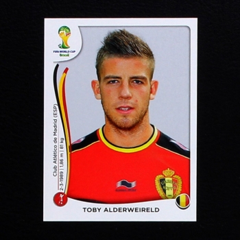 Brasil 2014 Nr. 568 Panini Sticker Toby Alderweireld