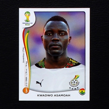 Brasil 2014 No. 536 Panini sticker Kwadwo Asamoah