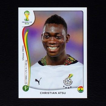 Brasil 2014 Nr. 541 Panini Sticker Christian Atsu