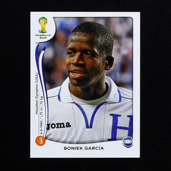 Brasil 2014 Nr. 403 Panini Sticker Boniek Garcia