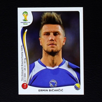 Brasil 2014 No. 436 Panini sticker Ermin Bicakcic