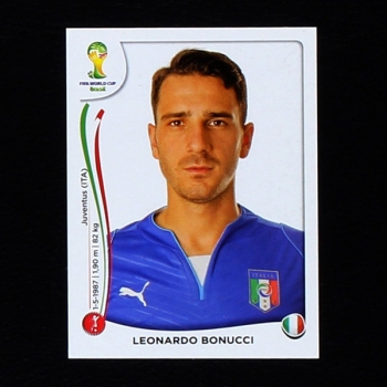 Brasil 2014 Nr. 321 Panini Sticker Bonucci