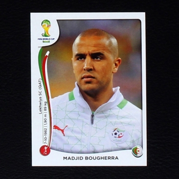 Brasil 2014 Nr. 586 Panini Sticker Madjid Bougherra