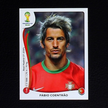 Brasil 2014 Nr. 513 Panini Sticker Fabio Coentrao