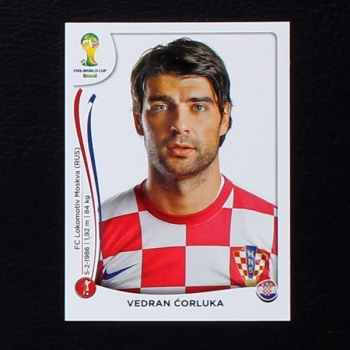 Brasil 2014 No. 055 Panini sticker Vedran Corluka