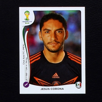 Brasil 2014 No. 072 Panini sticker Jesus Corona