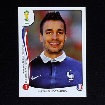 Brasil 2014 Nr. 378 Panini Sticker Debuchy