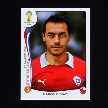 Brasil 2014 Nr. 158 Panini Sticker Marcelo Diaz