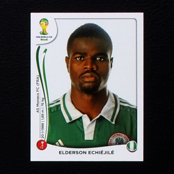 Brasil 2014 No. 475 Panini sticker Elderson Echiejile