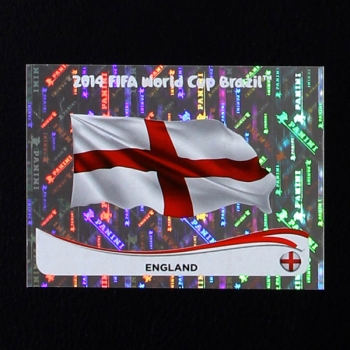 Brasil 2014 Nr. 298 Panini Sticker England Wappen