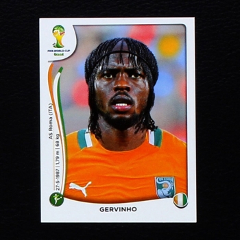 Brasil 2014 Nr. 236 Panini Sticker Gervinho