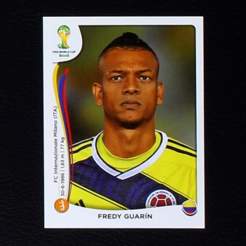 Brasil 2014 Nr. 195 Panini Sticker Fredy Guarin