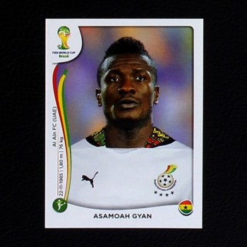 Brasil 2014 Nr. 544 Panini Sticker Asamoah Gyan