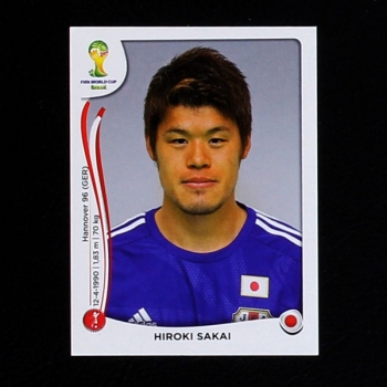 Brasil 2014 Nr. 249 Panini Sticker Hiroki Sakai