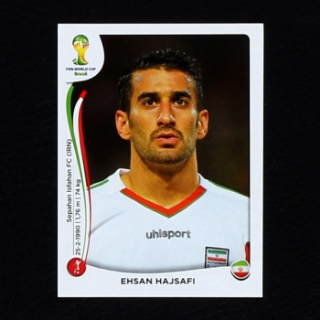 Brasil 2014 Nr. 457 Panini Sticker Ehsan Hajsafi