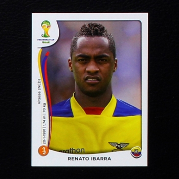 Brasil 2014 Nr. 370 Panini Sticker Ibarra