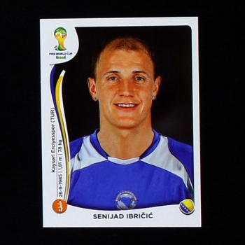 Brasil 2014 Nr. 440 Panini Sticker Senijad Ibricic