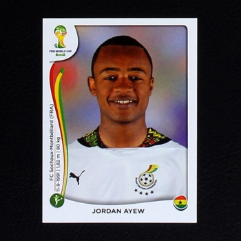 Brasil 2014 No. 543 Panini sticker Jordan Ayew