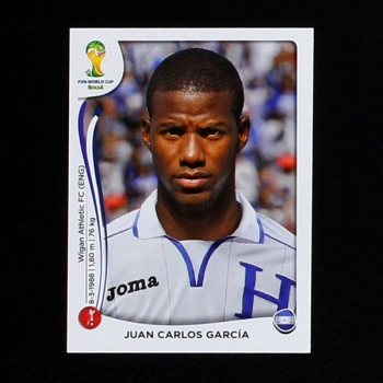 Brasil 2014 Nr. 399 Panini Sticker Juan Carlos Garcia