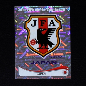 Brasil 2014 Nr. 241 Panini Sticker Japan Wappen