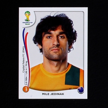 Brasil 2014 Nr. 174 Panini Sticker Mile Jedinak