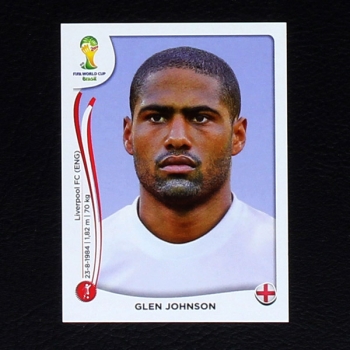 Brasil 2014 Nr. 302 Panini Sticker Glen Johnson