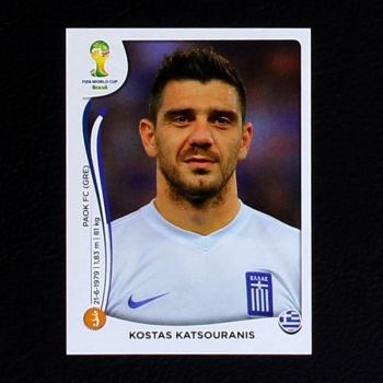 Brasil 2014 Nr. 214 Panini Sticker Katsouranis