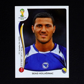 Brasil 2014 Nr. 438 Panini Sticker Sead Kolasinac