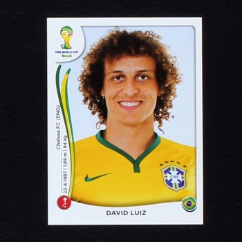 Brasil 2014 Nr. 036 Panini Sticker David Luiz