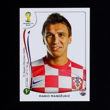 Brasil 2014 No. 069 Panini sticker Mario Mandzukic