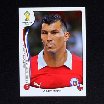 Brasil 2014 Nr. 153 Panini Sticker Gary Medel