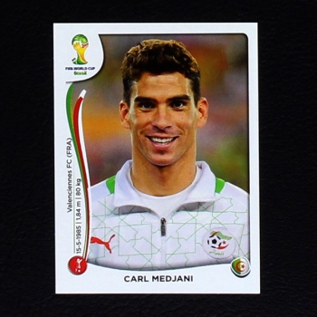 Brasil 2014 Nr. 587 Panini Sticker Carl Medjani