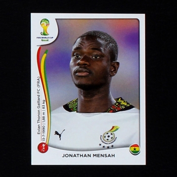 Brasil 2014 Nr. 530 Panini Sticker Jonathan Mensah