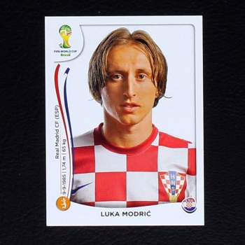 Brasil 2014 No. 062 Panini sticker Luka Modric