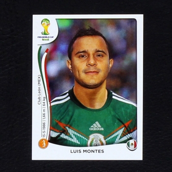 Brasil 2014 Nr. 082 Panini Sticker Luis Montes