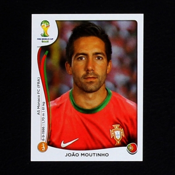 Brasil 2014 Nr. 518 Panini Sticker Joao Moutinho