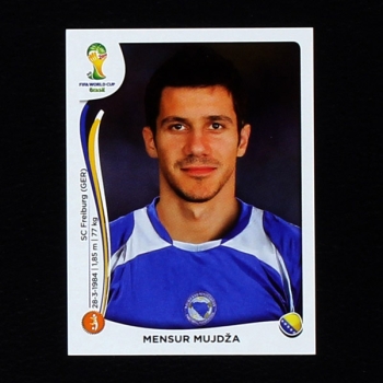 Brasil 2014 No. 441 Panini sticker Mensur Mujdza