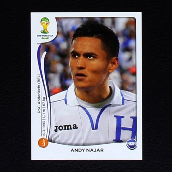 Brasil 2014 Nr. 407 Panini Sticker Najar