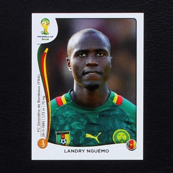 Brasil 2014 Nr. 102 Panini Sticker Landry Nguemo