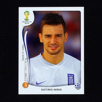 Brasil 2014 Nr. 217 Panini Sticker Ninis